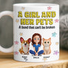 Custom 3D Inflated Effect Printed Mug - Personalized Christmas Birthday Gifts For Dog Cat Lovers, Dog Dad And Mom, Cat Owners - My World, My Pets