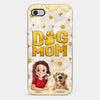 Custom Clear Phone Case - Personalized Christmas Birthday Gifts For Dog Cat Lovers, Dog Dad And Mom, Cat Owners - Pets Make Ordinary Days Brighter
