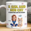 Custom 3D Inflated Effect Printed Mug - Personalized Christmas Birthday Gifts For Cat Lovers, Cat Mom And Dad - Family In Fur