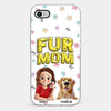 Custom 3D Inflated Effect Printed Clear Phone Case - Personalized Birthday Gifts For Dog Cat Lovers, Dog Dad And Mom, Cat Owners - Small Paws Big Happiness