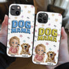 Custom 3D Inflated Effect Printed Clear Phone Case - Personalized Birthday Gifts For Dog Cat Lovers, Dog Dad And Mom, Cat Owners - Small Paws Big Happiness