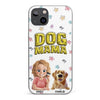 Custom 3D Inflated Effect Printed Clear Phone Case - Personalized Birthday Gifts For Dog Cat Lovers, Dog Dad And Mom, Cat Owners - Small Paws Big Happiness