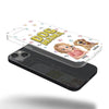 Custom 3D Inflated Effect Printed Clear Phone Case - Personalized Birthday Gifts For Dog Cat Lovers, Dog Dad And Mom, Cat Owners - Small Paws Big Happiness