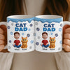 Custom 3D Inflated Effect Printed Mug - Personalized Birthday Gifts For Cat Lovers, Cat Mom And Dad - Living That Cat Life