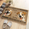 Custom Home Decor Decorative Mat - Personalized Birthday Gifts For Dog Lovers, Dog Dad And Mom - Head Of Security