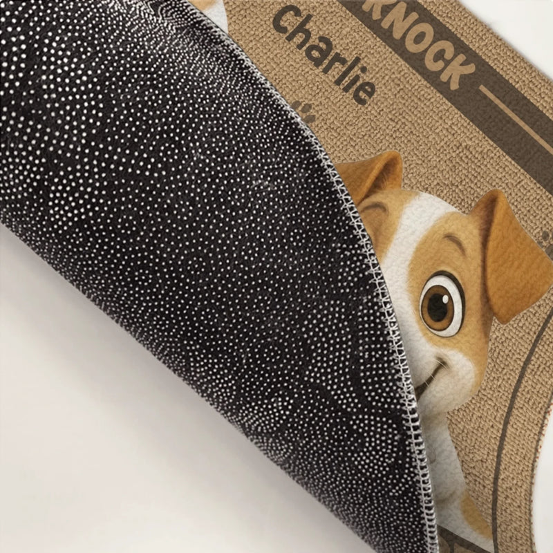 Custom Home Decor Decorative Mat - Personalized Birthday Gifts For Dog Lovers, Dog Dad And Mom - Head Of Security