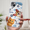 Custom Clear Phone Case - Personalized Christmas Birthday Gifts For Dog Cat Lovers, Dog Dad And Mom, Cat Owners - Pets Turn Houses Into Homes