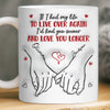 Custom 3D Inflated Effect Printed Mug - Personalized Anniversary Wedding Gifts For Husband And Wife, Him And Her - Love Feels Easy With You
