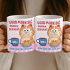 Custom Mug - Personalized Christmas Birthday Gifts For Cat Lovers, Cat Mom And Dad - Tiny Boss Energy