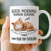 Custom Mug - Personalized Birthday Gifts For Cat Lovers, Cat Mom And Dad - Dreaming Of Snacks