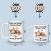 Custom Mug - Personalized Birthday Gifts For Cat Lovers, Cat Mom And Dad - Dreaming Of Snacks