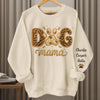 Custom Unisex Sweatshirt, Hoodie With Design On Sleeve - Personalized Birthday Gifts For Dog Cat Lovers, Dog Dad And Mom, Cat Owners - Love Begins With Paws