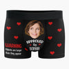 Custom Photo Boxer Briefs, Men's Boxers - Personalized Anniversary Wedding Gifts For Husband And Wife, Him And Her - Life Is Better Together