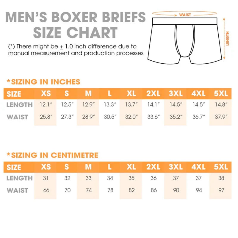 Custom Photo Boxer Briefs, Men's Boxers - Personalized Anniversary Wedding Gifts For Husband And Wife, Him And Her - Life Is Better Together