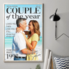 Custom Photo Vertical Poster - Personalized Anniversary Wedding Gifts For Husband And Wife, Him And Her - Choosing You Feels So Right
