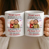 Custom Mug - Personalized Anniversary Wedding Gifts For Husband And Wife, Him And Her - Love Grows Quietly Between Us
