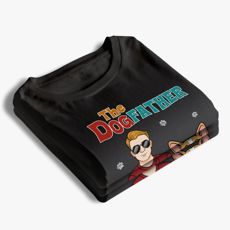 Custom Unisex T-shirt, Premium T-shirt, Hoodie - Personalized Birthday Gifts For Dog Lovers, Dog Dad And Mom - Dog Dad Mode On