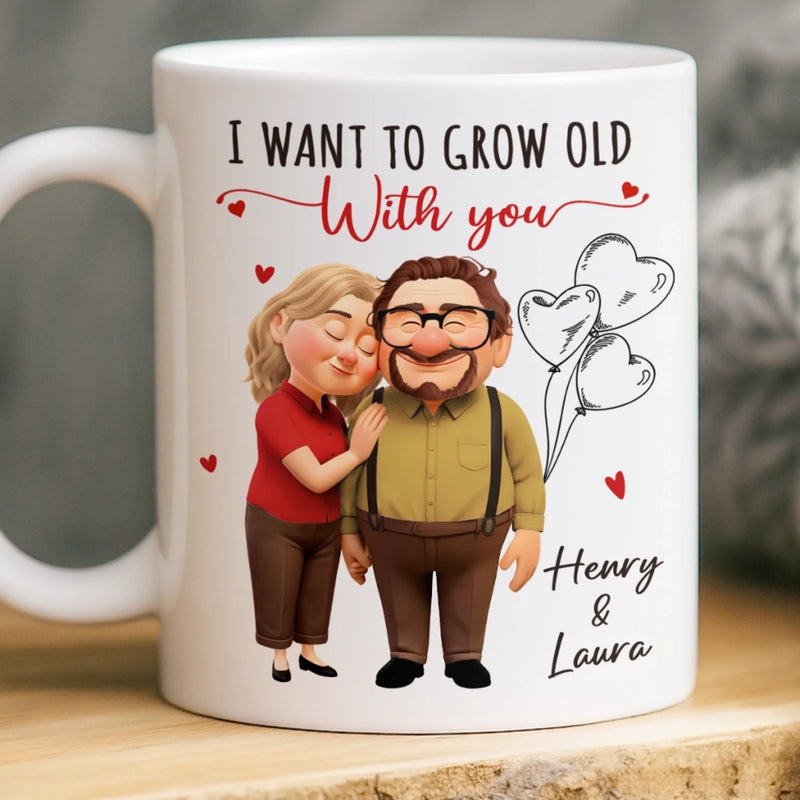 Custom Mug - Personalized Anniversary Wedding Gifts For Husband And Wife, Him And Her - Together We Make Sense