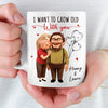 Custom Mug - Personalized Anniversary Wedding Gifts For Husband And Wife, Him And Her - Together We Make Sense