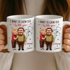 Custom Mug - Personalized Anniversary Wedding Gifts For Husband And Wife, Him And Her - Together We Make Sense