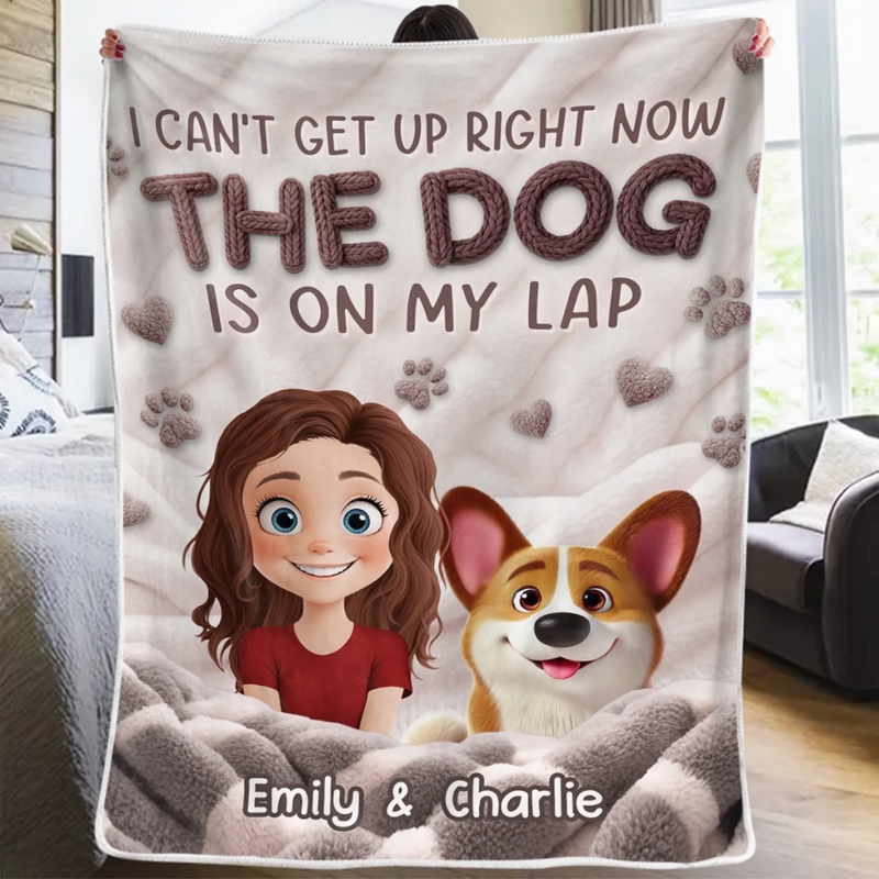Custom Blanket - Personalized Birthday Gifts For Dog Cat Lovers, Dog Dad And Mom, Cat Owners - Pet Privilege Activated