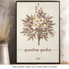 Custom Horizontal Poster - Personalized Birthday Gifts For Mom, Grandma, Family -  Bloom With Love