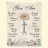 Custom Blanket - Personalized Birthday Gifts For Besties, Sisters, BFF, Family, Yourself - Created With Heart