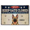 Custom Home Decor Metal Sign - Personalized Birthday Gifts For Dog Lovers, Dog Dad And Mom - Professional Escape Artists