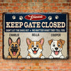 Custom Home Decor Metal Sign - Personalized Birthday Gifts For Dog Lovers, Dog Dad And Mom - Professional Escape Artists