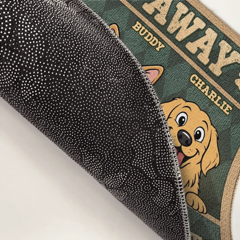 Custom Home Decor Decorative Mat - Personalized Birthday Gifts For Dog Lovers, Dog Dad And Mom - Gatekeepers With Taste