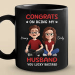 Custom Name Funny Anniversary Gifts for Couples - Personalized Mugs