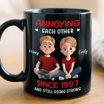 Custom Name Funny Anniversary Gifts for Couples - Personalized Mugs