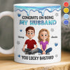 Custom 3D Inflated Effect Printed Mug - Personalized Anniversary Wedding Gifts For Husband And Wife, Him And Her - Love Chosen Again And Again