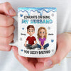 Custom 3D Inflated Effect Printed Mug - Personalized Anniversary Wedding Gifts For Husband And Wife, Him And Her - Love Chosen Again And Again