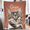 Custom Photo Blanket - Personalized Birthday Gifts For Dog Cat Lovers, Dog Dad And Mom, Cat Owners - Happiness On Four Paws