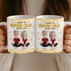 Custom 3D Inflated Effect Printed Mug - Personalized Anniversary Wedding Gifts For Husband And Wife, Him And Her - Our Connection Feels Natural