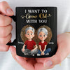 Custom Black Mug - Personalized Anniversary Wedding Gifts For Husband And Wife, Him And Her - Love Built On Us