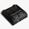 Custom Unisex T-shirt, Premium T-shirt, Hoodie - Personalized Anniversary Wedding Gifts For Husband And Wife, Him And Her - Our Hearts Stay Aligned