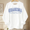 Custom Unisex Sweatshirt, Hoodie With Design On Sleeve - Personalized Birthday Gifts For Mom, Grandma - Rooted In Love