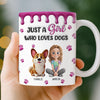 Custom 3D Inflated Effect Printed Mug - Personalized Birthday Gifts For Dog Cat Lovers, Dog Dad And Mom, Cat Owners - A Soft Spot For Wagging Tails