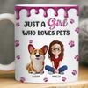 Custom 3D Inflated Effect Printed Mug - Personalized Birthday Gifts For Dog Cat Lovers, Dog Dad And Mom, Cat Owners - A Soft Spot For Wagging Tails