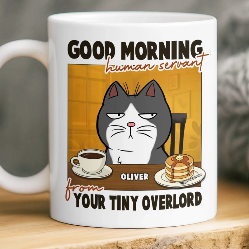 Custom Name Funny Cat Gifts for Cat Lovers - Personalized Mugs