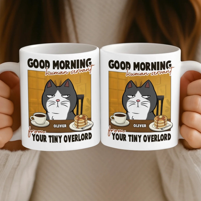 Custom Name Funny Cat Gifts for Cat Lovers - Personalized Mugs