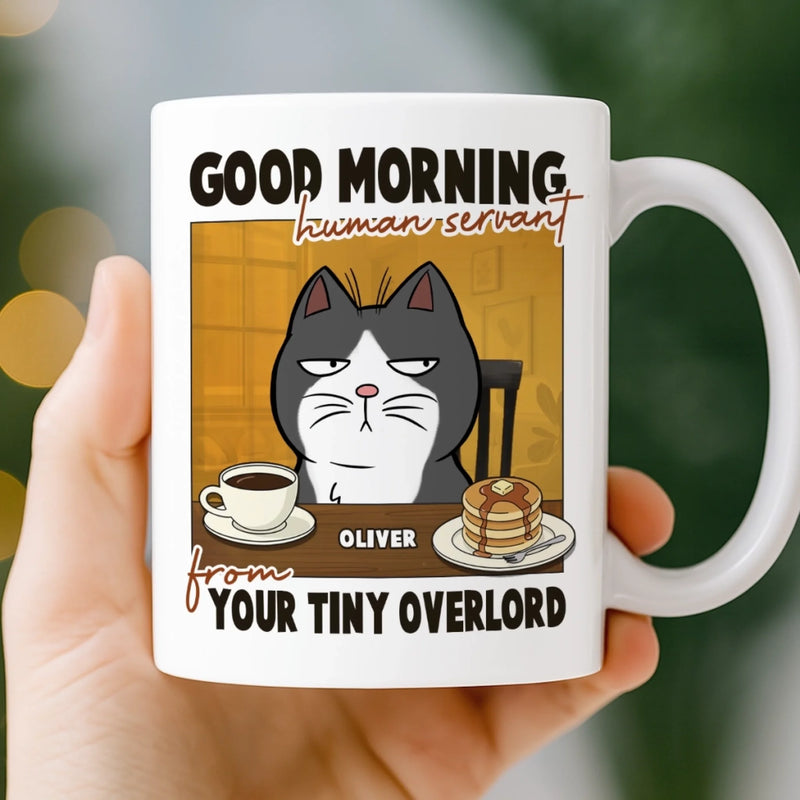 Custom Mug - Personalized Birthday Gifts For Cat Lovers, Cat Mom And Dad - I’m Watching You