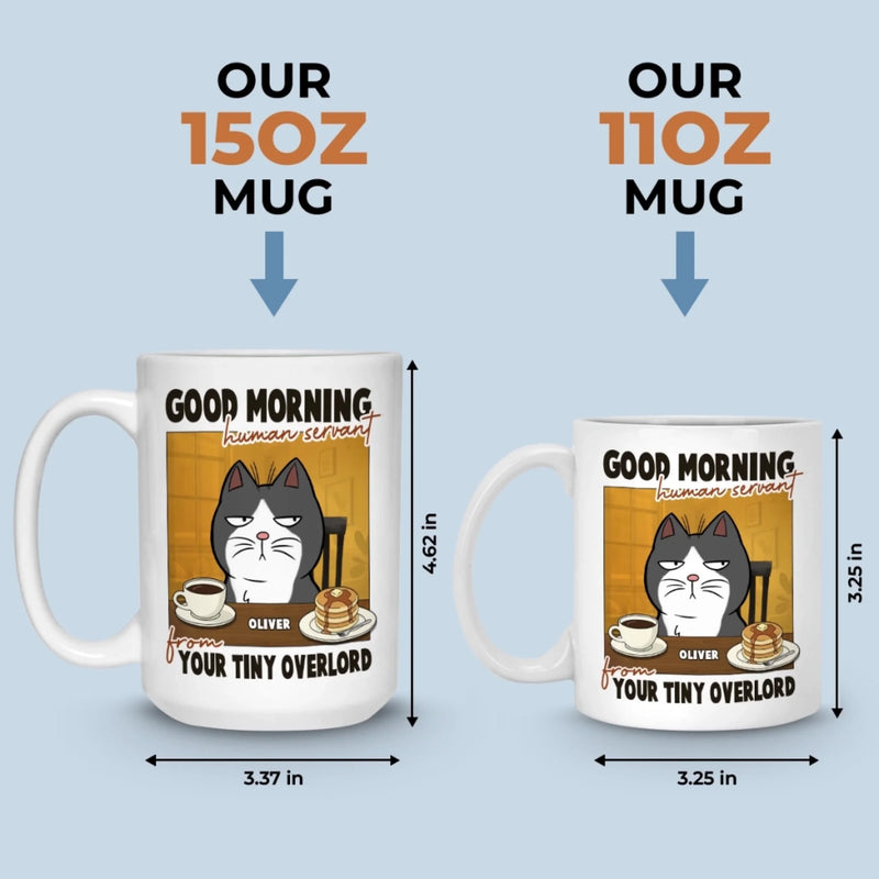 Custom Mug - Personalized Birthday Gifts For Cat Lovers, Cat Mom And Dad - I’m Watching You