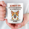 Custom Mug - Personalized Birthday Gifts For Dog Lovers, Dog Dad And Mom - Instant Mood Booster