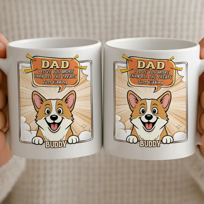 Custom Mug - Personalized Birthday Gifts For Dog Lovers, Dog Dad And Mom - Certified Joy Maker