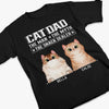 Custom Unisex T-shirt, Premium T-shirt, Hoodie - Personalized Birthday Gifts For Cat Lovers, Cat Mom And Dad - Real Men Love Cats