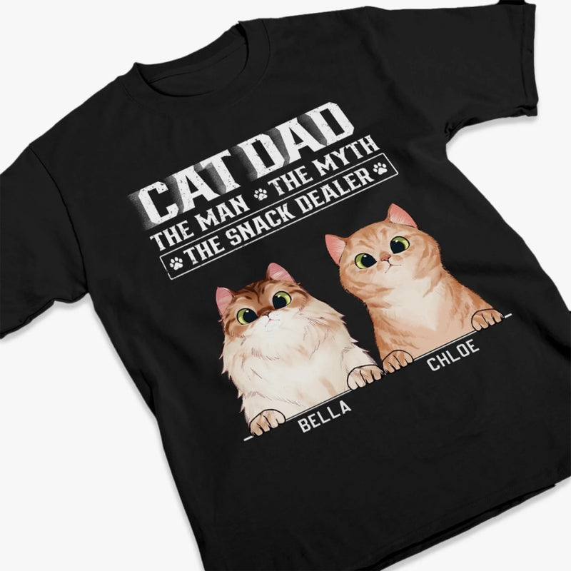 Custom Unisex T-shirt, Premium T-shirt, Hoodie - Personalized Birthday Gifts For Cat Lovers, Cat Mom And Dad - Real Men Love Cats