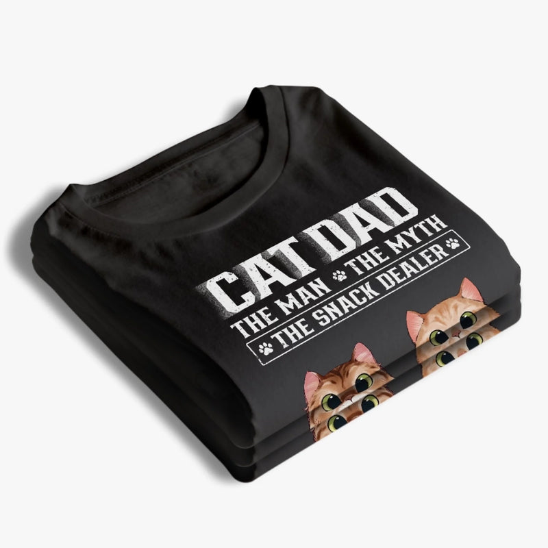 Custom Unisex T-shirt, Premium T-shirt, Hoodie - Personalized Birthday Gifts For Cat Lovers, Cat Mom And Dad - Real Men Love Cats